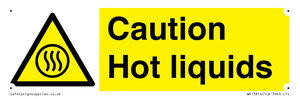 Caution hot liquids